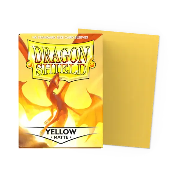 The Gobl-Inn - Dragon Shield Matte Yellow 1
